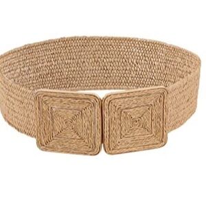 Woven Tan Belt